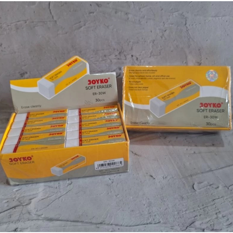 

[1PCS - ECERAN ] PENGHAPUS STIP HAPUSAN JOYKO Eraser B30 Penghapus Besar