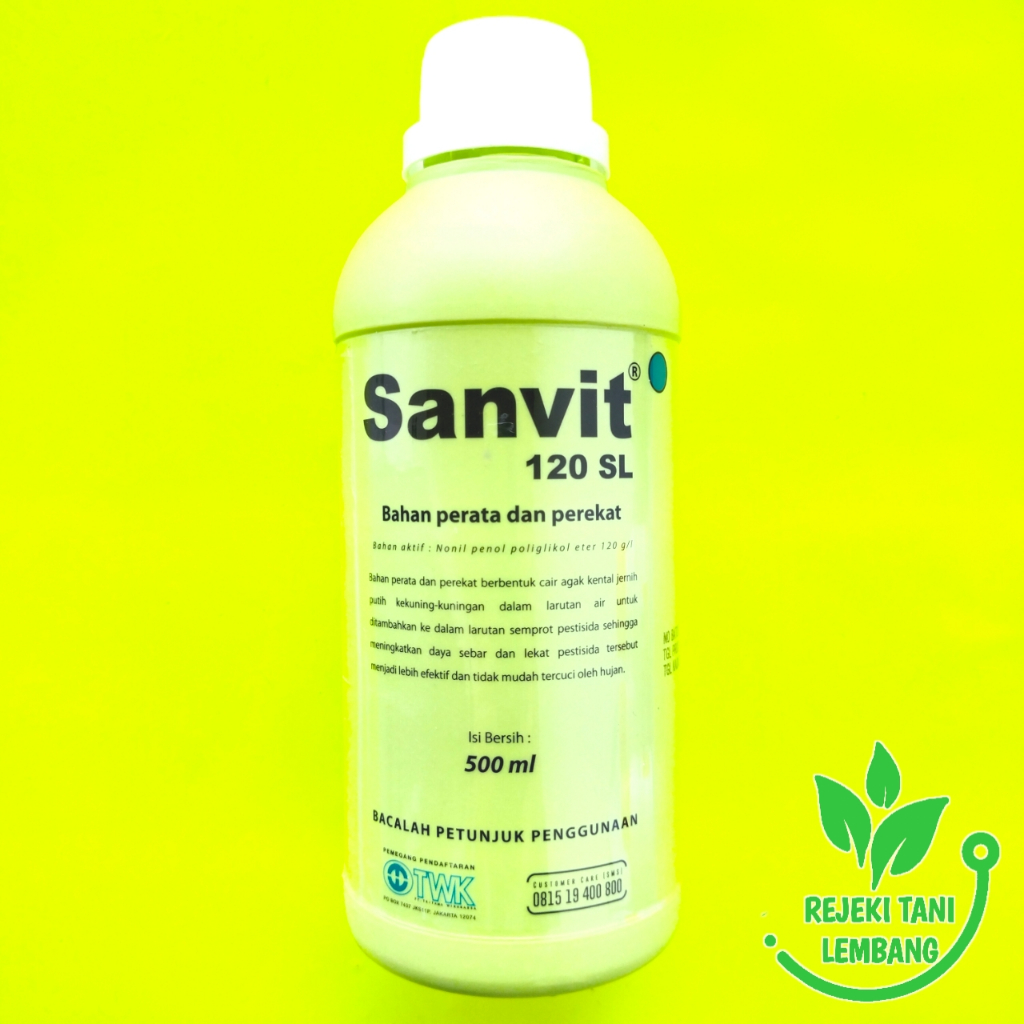 SANVIT 120 SL ISI 500 ML BAHAN PERATA PEREKAT PESTISIDA