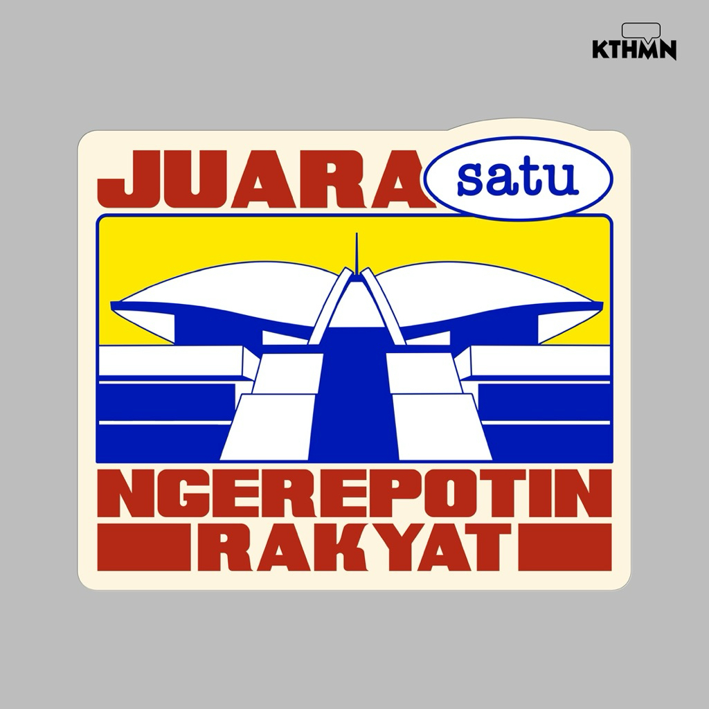 

Ngerepotin Rakyat - Sticker | SS - 216