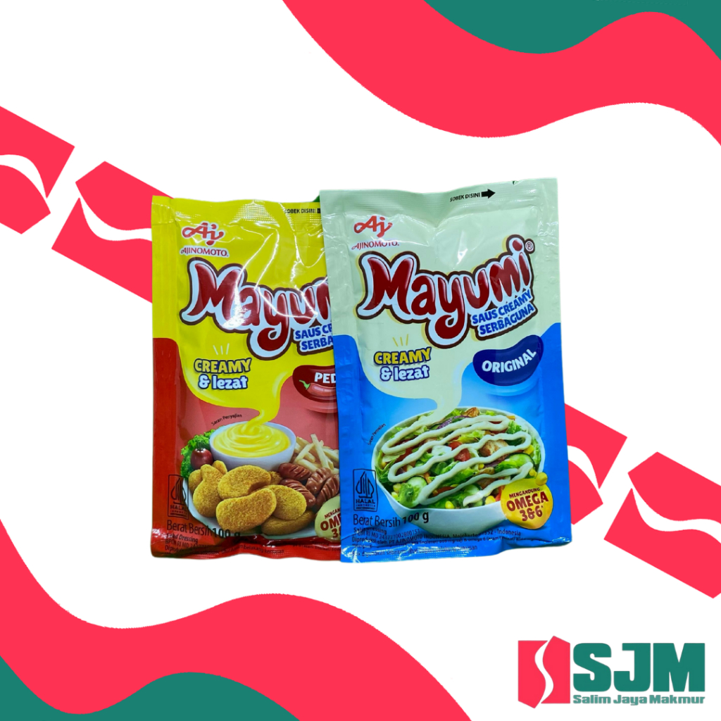 

Mayumi Mayonaise Ori/Pedas 100Gr - Mayones Original & Pedas