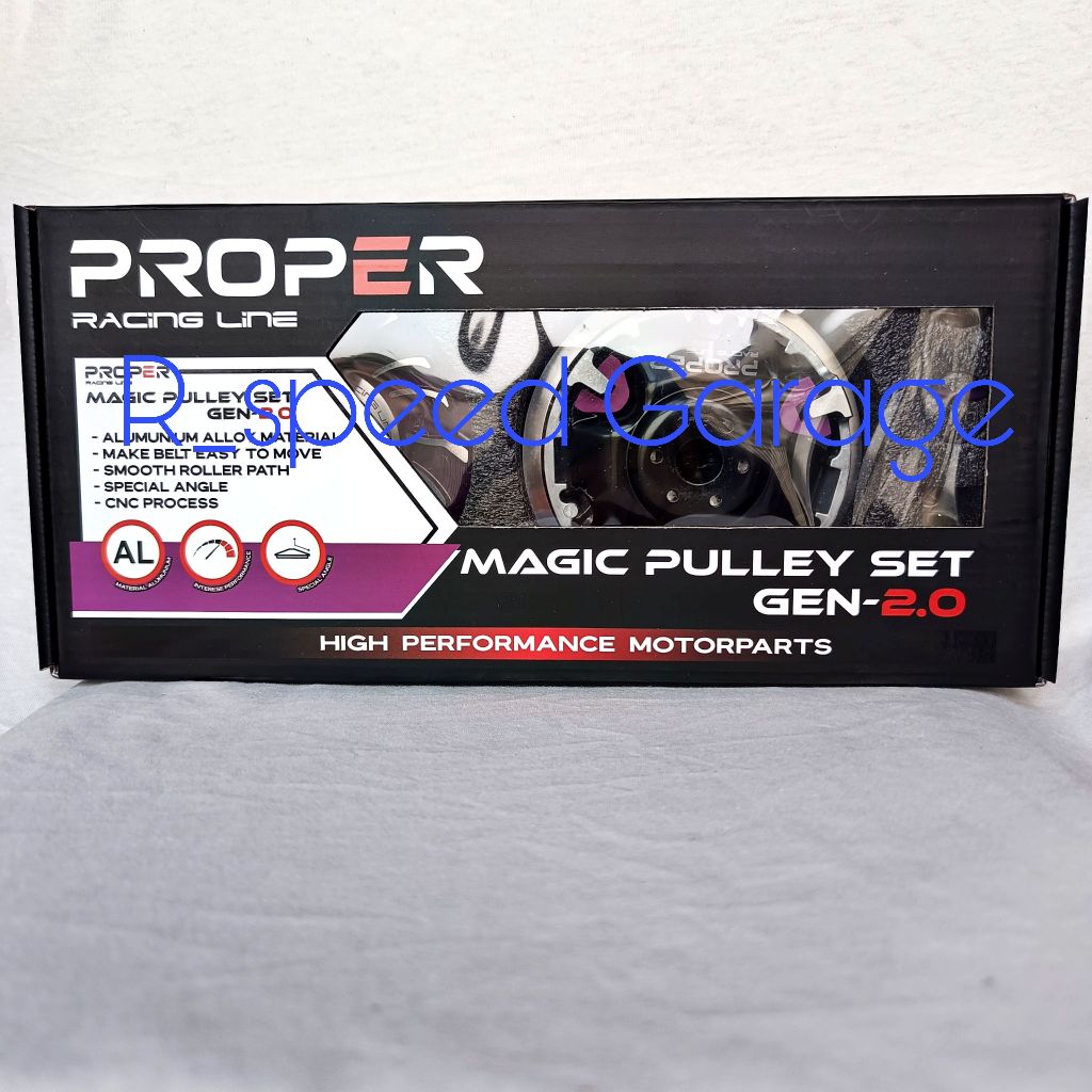 BIG PULLEY PULLY DEPAN PROPER GEN 2 BEAT FI K44