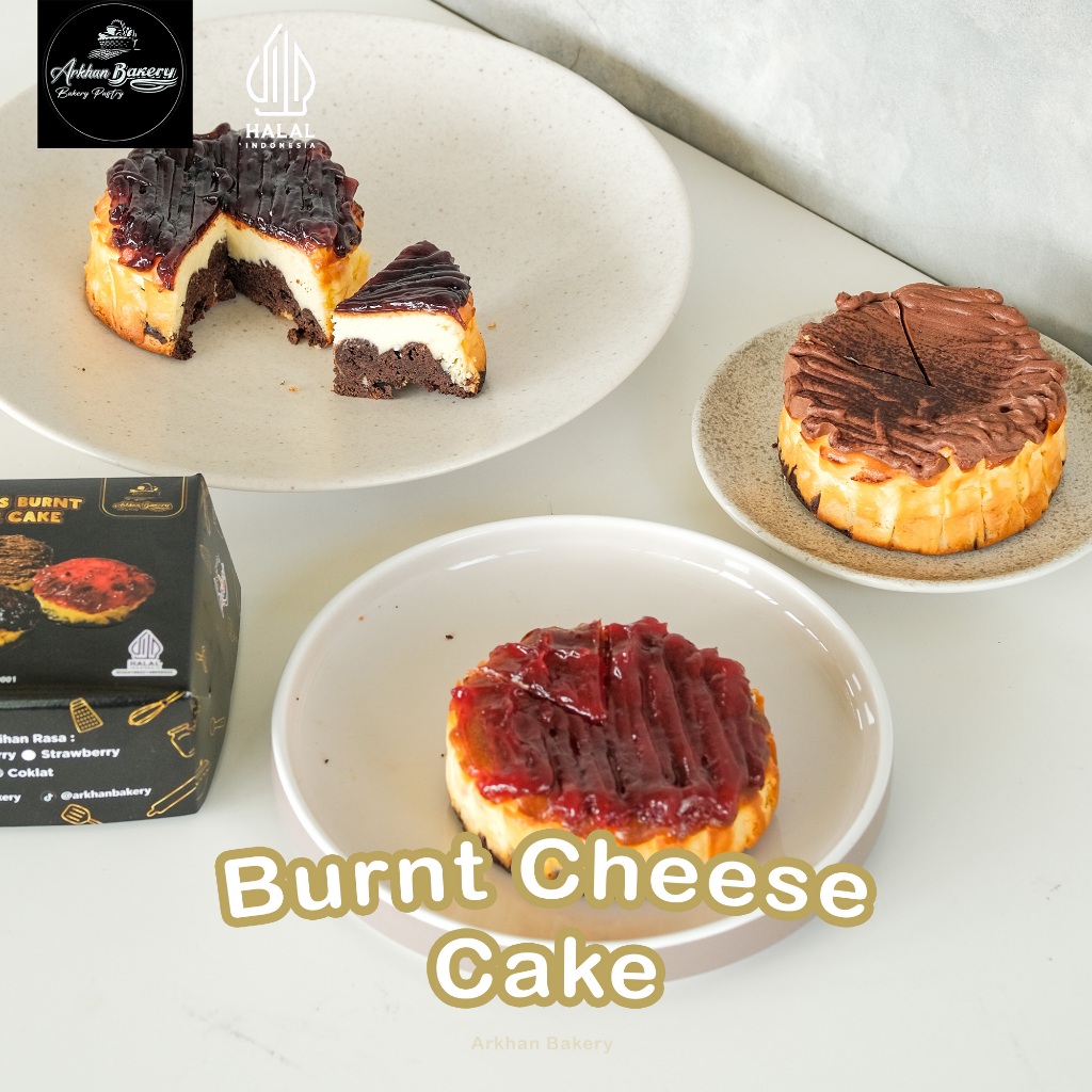 

Kue Burnt Cheese Cake 10cm by Arkhan Bakery