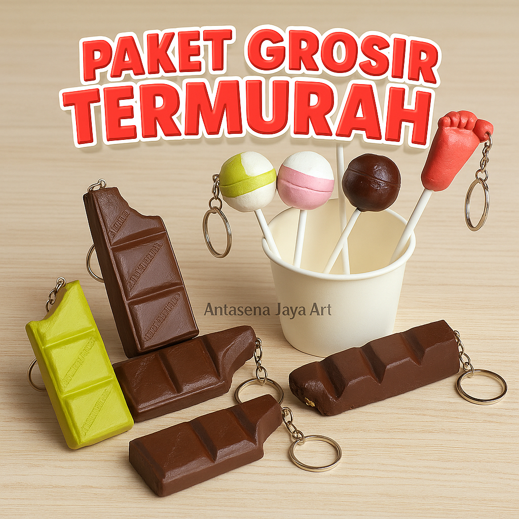 Paket Grosir Termurah 10pcs isian : (silverq coklat 1, matcha 1, white choco 1, dark choco 1) + (chu