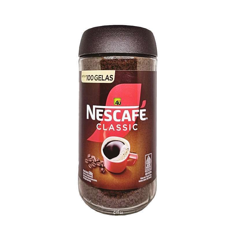 

[oddsolshop] pekanbaru/Nescafe Classic Jar 200 gr / Bubuk Kopi