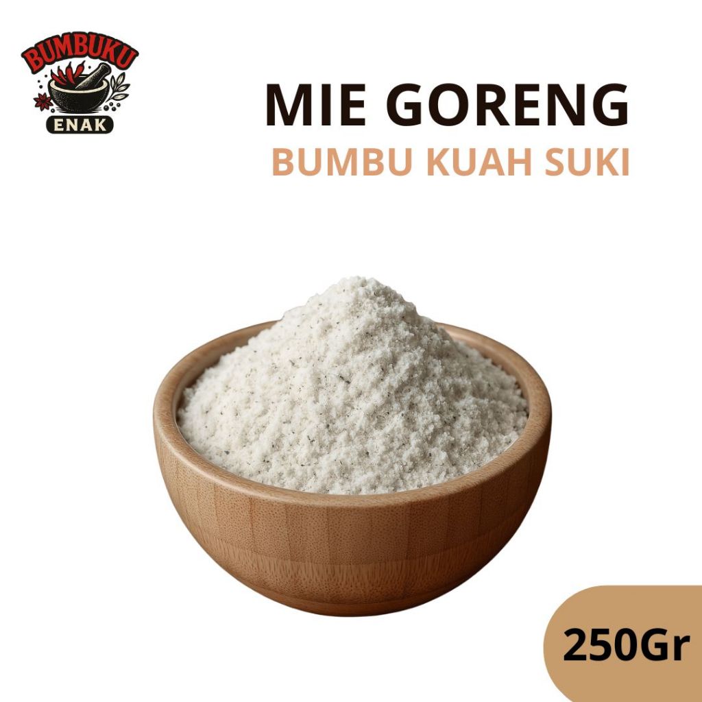 

Bumbu Kuah Suki Rasa Mie Goreng 250gr – Kuah Gurih Nikmat Unik, Cocok untuk Steamboat, Shabu & Masakan Praktis