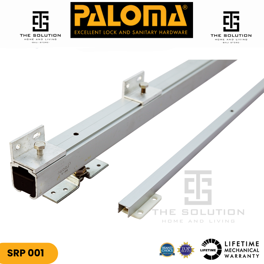 Sliding Rel Pintu Sliding PALOMA SRP 001 ( 2M ) S-1000 NA Sliding Rail Rel Pintu Geser 1 PINTU Alumu