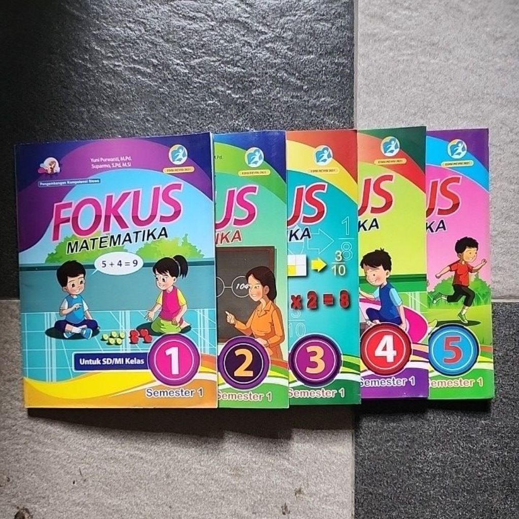 Buku Fokus Matematika Sd/Mi Kelas 1.2.3.4.5 Semester 1 Kurikulum 13