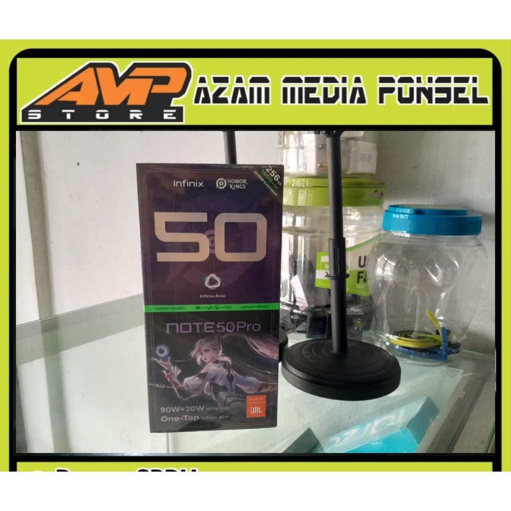 [AzamMediaPonsel] Infinix Note 50 Pro Ram 8/256GB Garansi resmi New