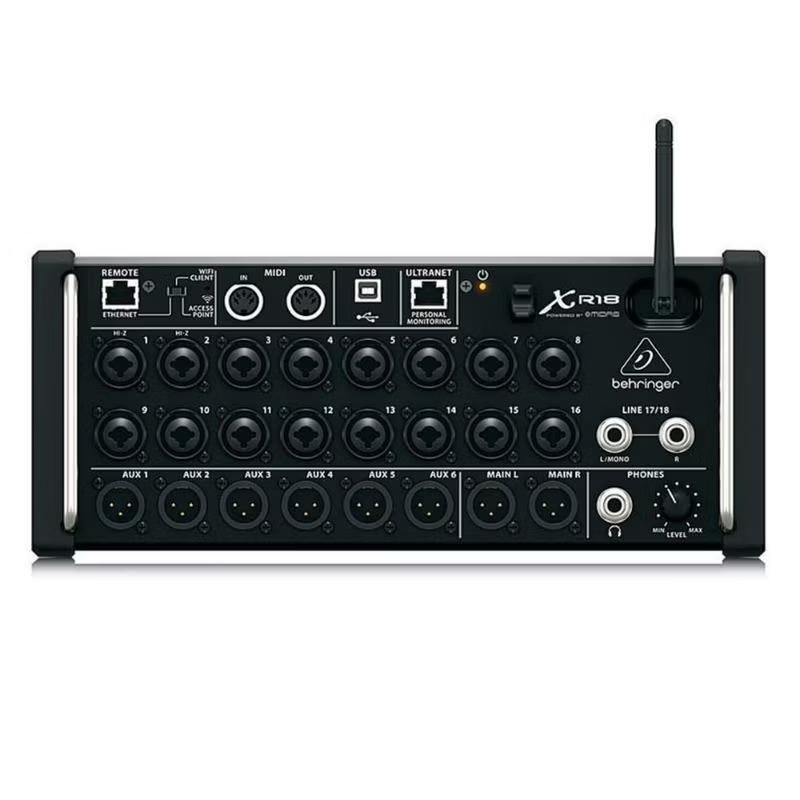 BEHRINGER X AIR XR18 / XR 18 / XR-18 DIGITAL MIXER FOR IPAD / ANDROID