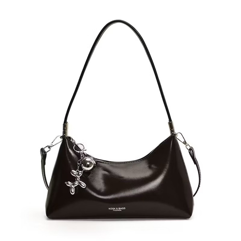 TAS WANITA BISA NFC Premium Tas Selempang Tas Bahu Wanita - COFFEE