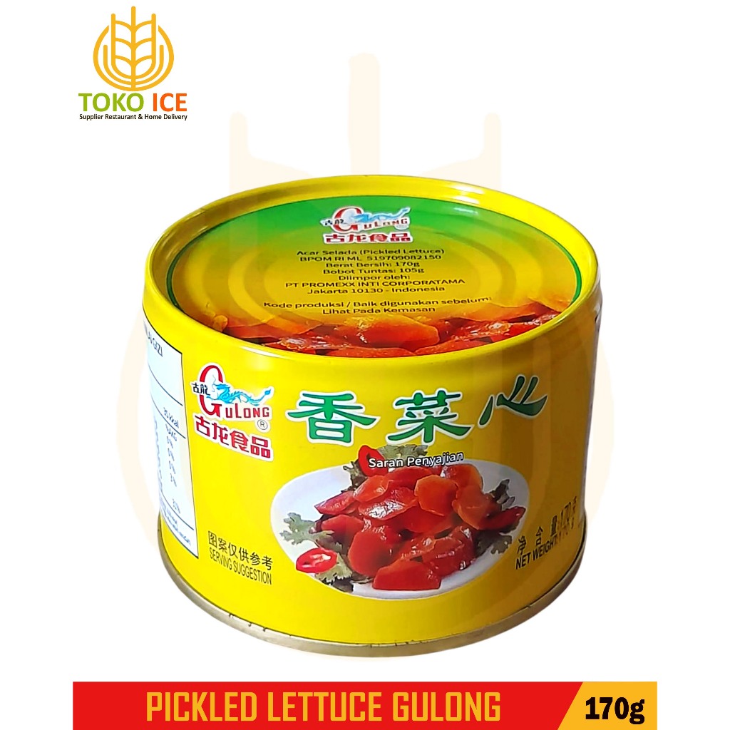 

ACAR SELADA (PICKLED LETTUCE) GULONG 170G