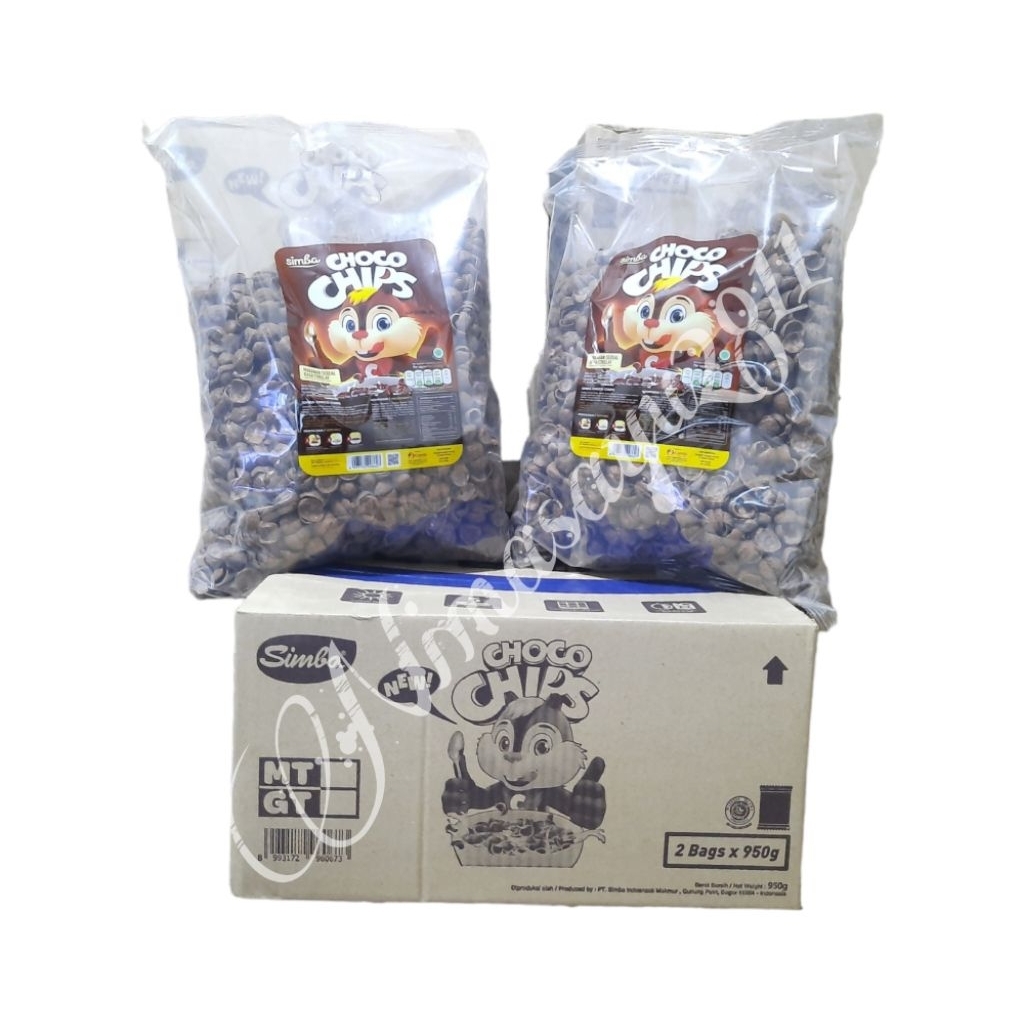

Simba Choco Chips Kemasan 1 bag 950g / Dloops 1 bag 1 kg