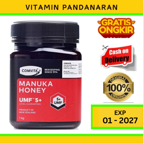 

Comvita Madu Manuka UMF 5+ 1kg – Asli New Zealand | Imun Tubuh & Redakan Tenggorokan