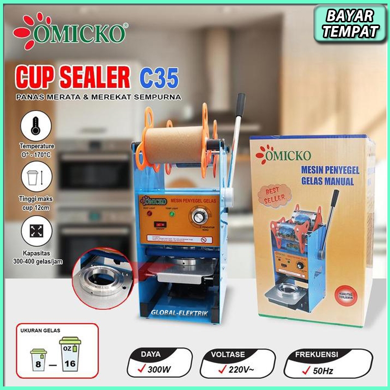 FREE PLASTIK  Mesin Press Gelas Plastik Mesin Cup Sealer Manual Sealing Machine Alat Pres Gelas Minu
