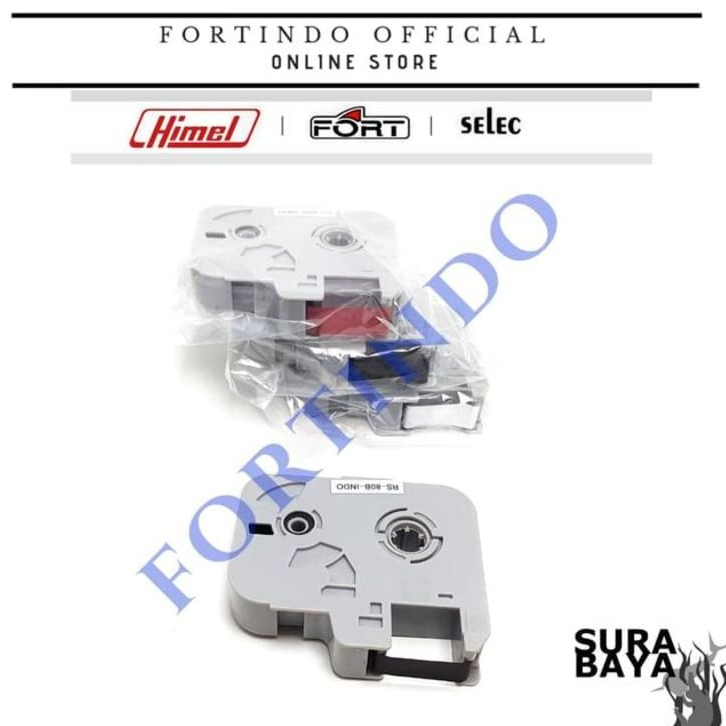 Ribbons Pita RS-80B hitam printer marker tube tinta