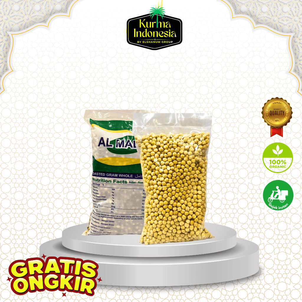 

Kacang Arab Al madinah chickpea 500gr Kacang Humus garbanzo Original Best Quality - Kurma Indonesia