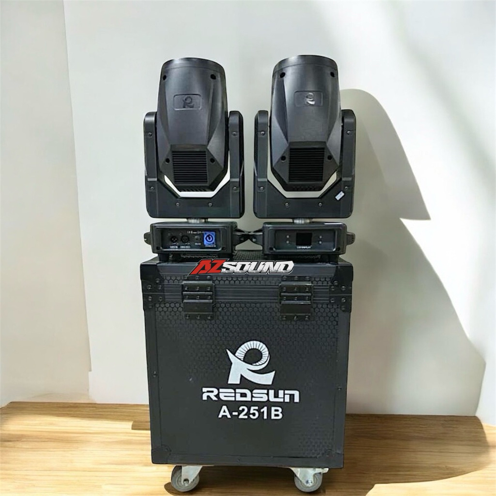 BEAM REDSUN A 251B TERBARU GOBO WARNA + RINGLED BOHLAM PHILIPS