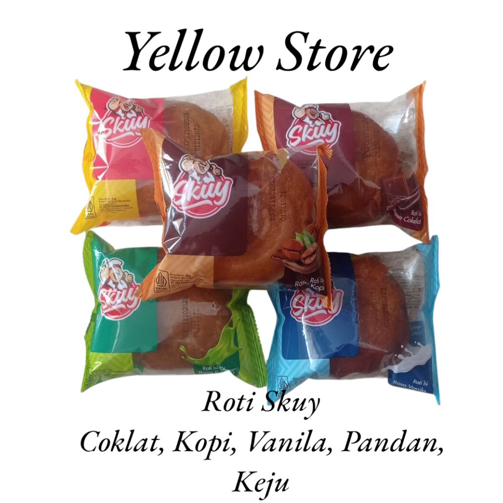

Roti Skuy Burger 52gr mix 5 pcs