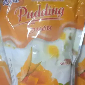 

Puding susu nutrijel mangga