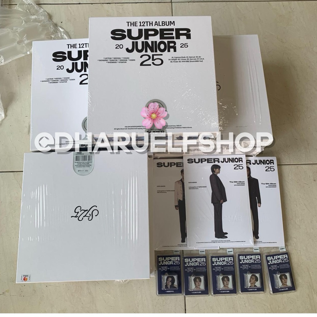 SUPER JUNIOR - 12th Album [Super Junior 25] (25 Ver. / Photobook Ver. / SMini Ver.)