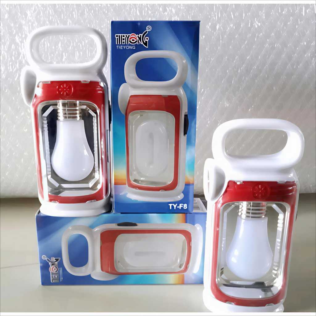 Senter Bohlam Lampu Senter Led Emergency Tahan 24 Jam Mati Lampu Terang plus Senter Baterai Bisa Dil