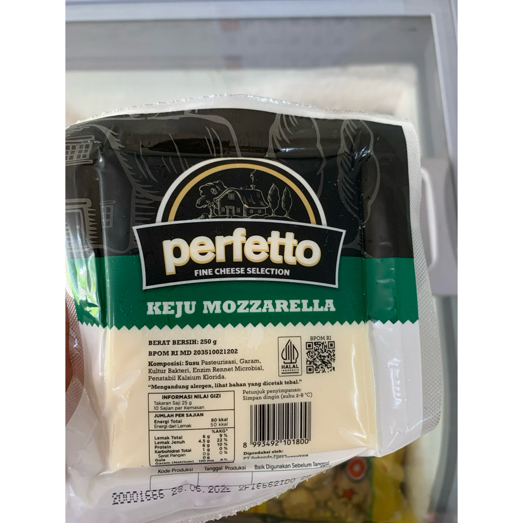 

KEJU MOZARELLA PERFETTO 250GR
