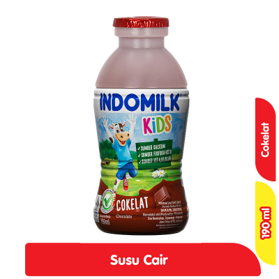 

Indomilk Susu Cair Rasa Cokelat 190 ml