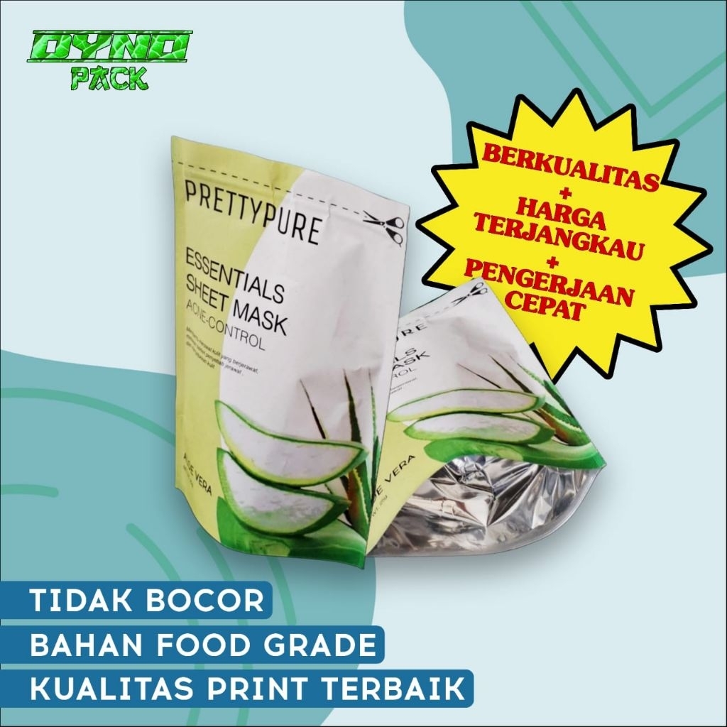 

PRINT CETAK KEMASAN STANDING POUCH MAKANAN CUSTOM SIZE (min. 50 Pcs)