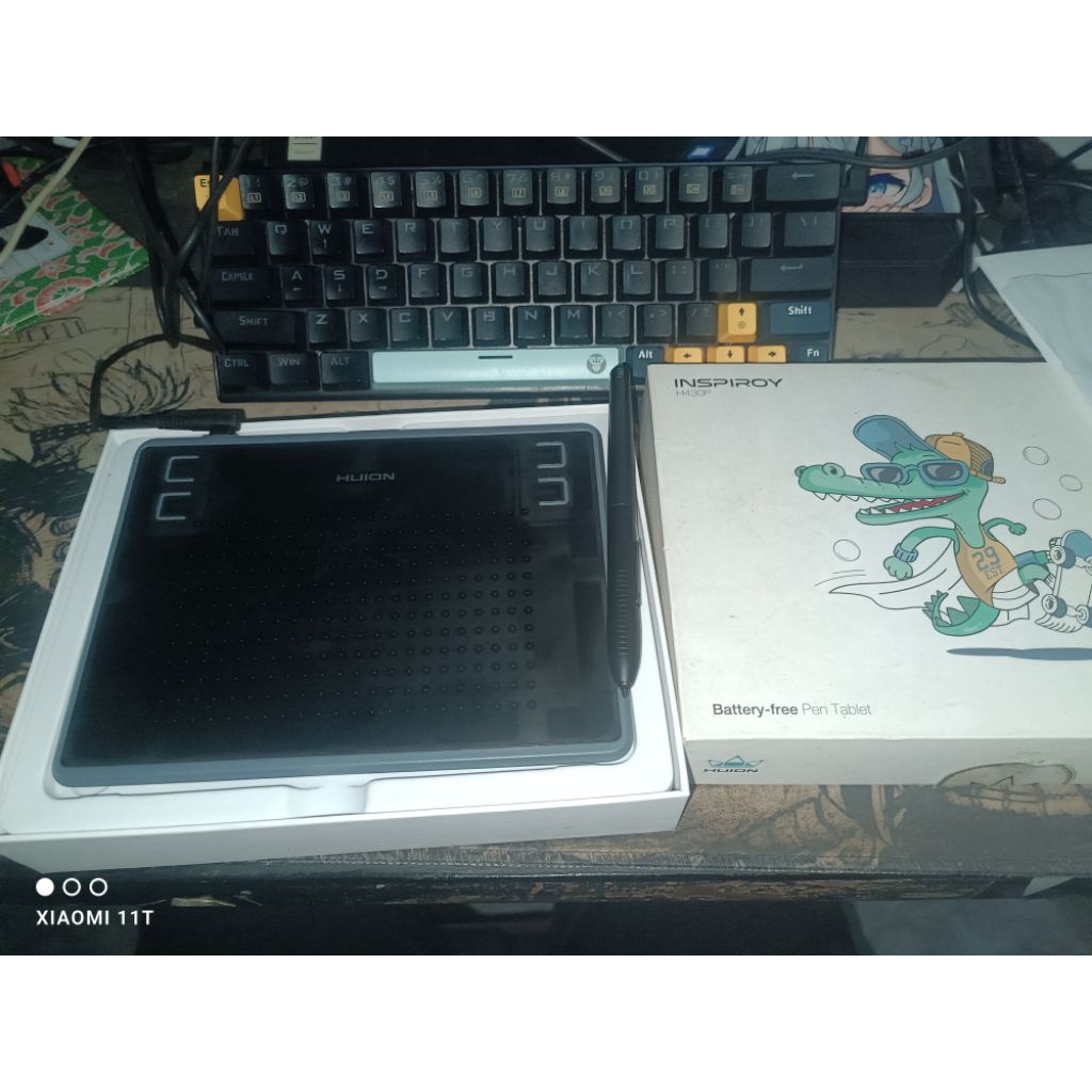 Huion H430P pentab second mulus