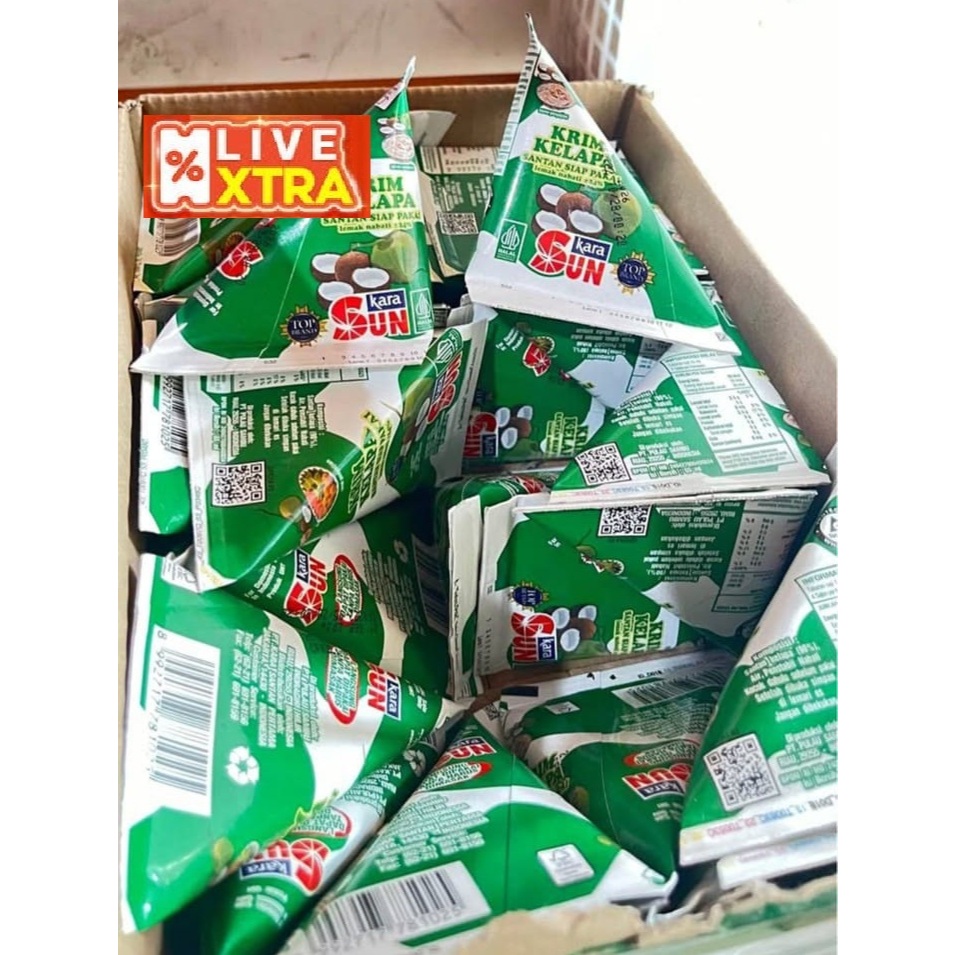 

santan kara 65ml kartonan/santan sasa 65ml