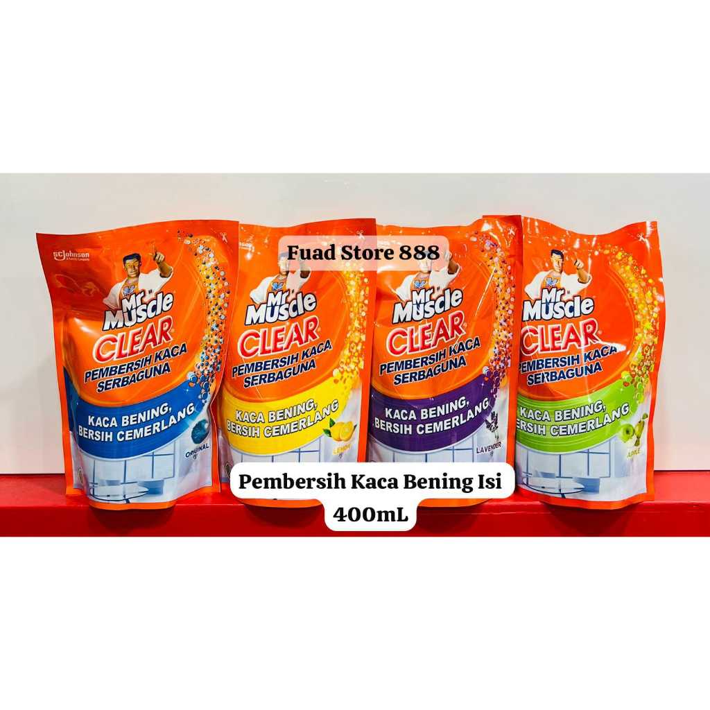 Mr Muscle Clear - Pembersih Kaca