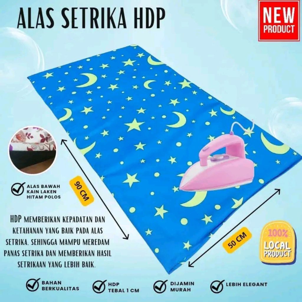 ALAS SETRIKA BUSA HDP (Tebal : 4cm)