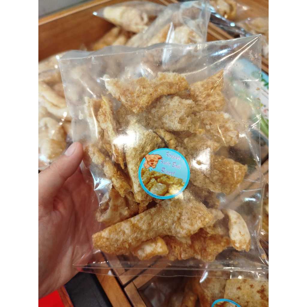 

Kerupuk Kulit Babi Untuk Di Kuah / Drokdok B2 40 grm