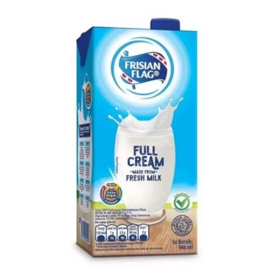 

FRISIAN FLAG FULL CREAM SUSU UHT 946ml