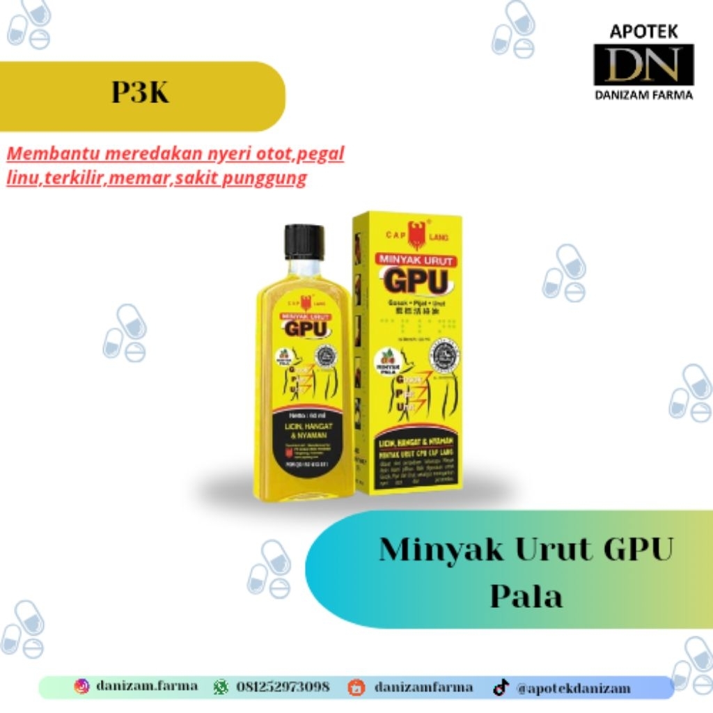 Minyak Urut GPU Pala