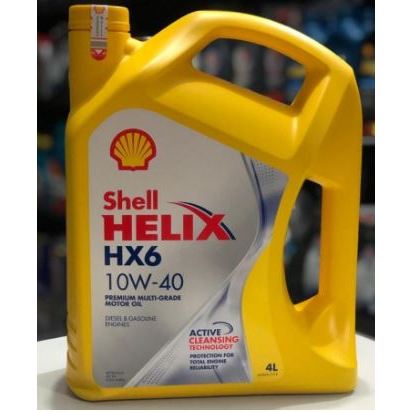 Oli Shell Helix HX6 10w-40 4 Liter
