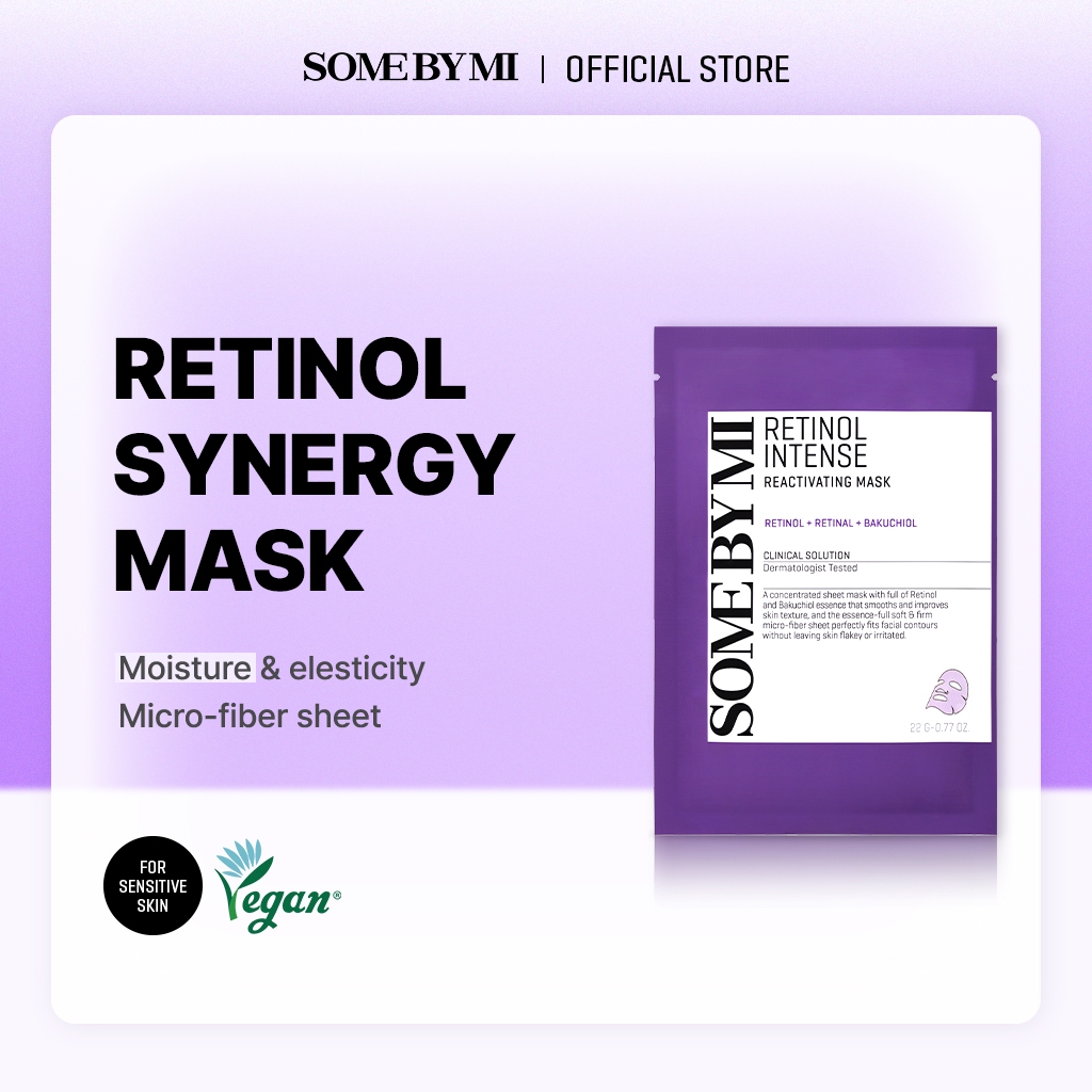 SOME BY MI Retinol Intense Reactivating Mask Sheet 1pcs