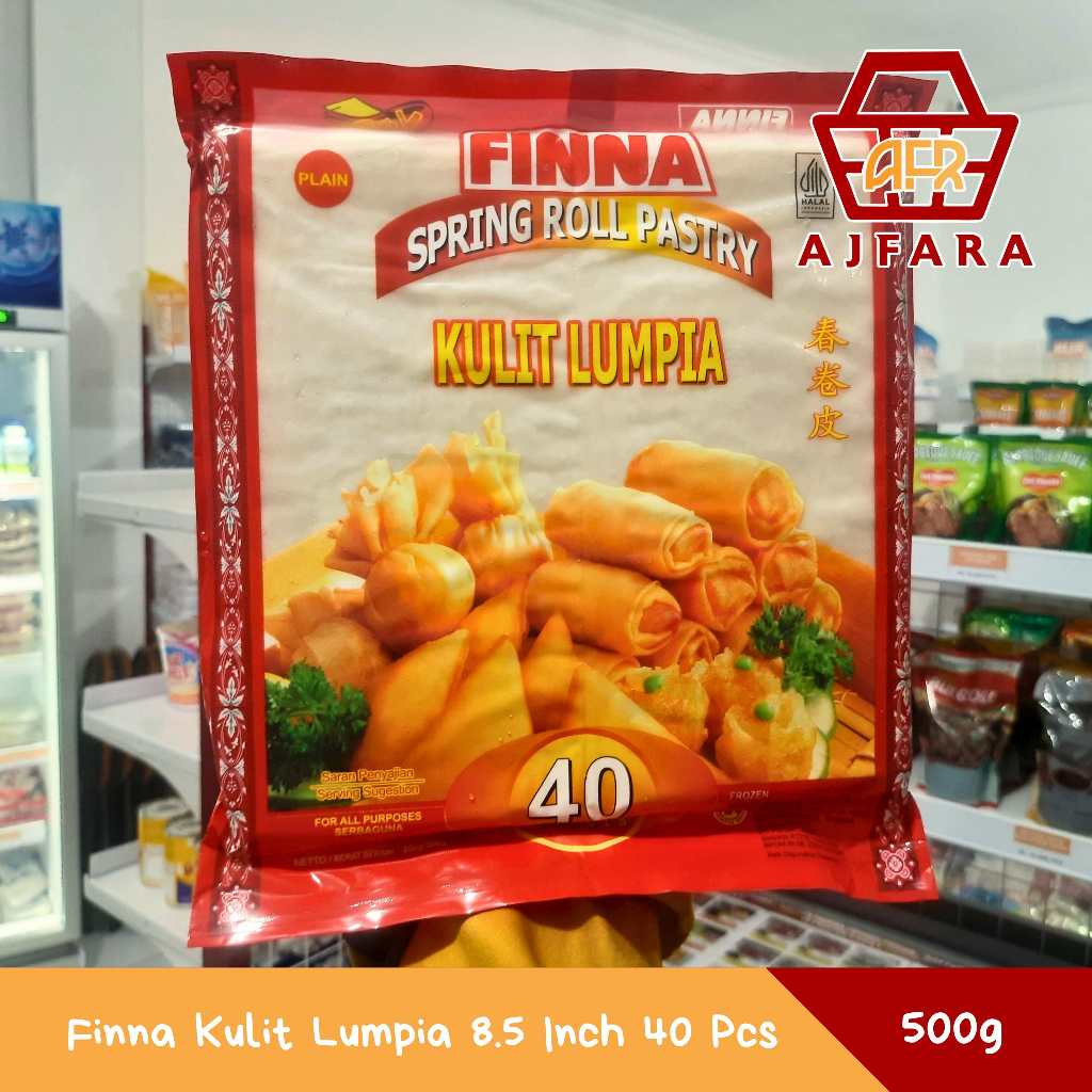 

Finna Kulit Lumpia 8.5 Inch 40 Pcs atau Finna Kulit Lumpia 5 Inch 50 Pcs KHUSUS JABODETABEK-SUKABUMI