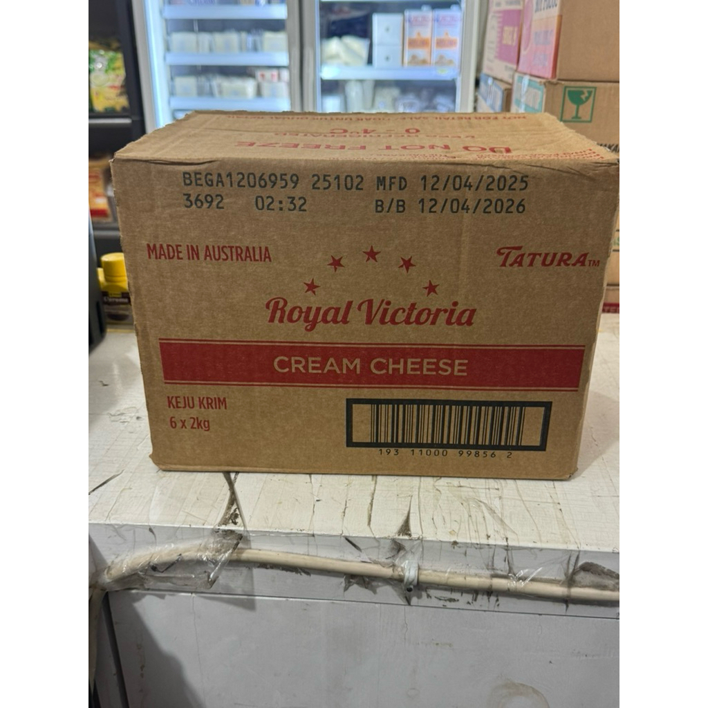 

TATURA ROYAL VICTORIA CREAM CHEESE 2kg x 6pcs - INSTANT ONLY!