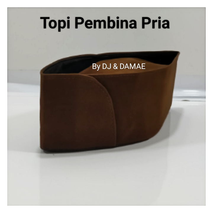Peci / Topi  Pembina Pramuka   EmblemPembina Pramuka
