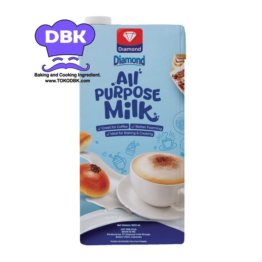 

Diamond All purpose milk 1lt susu evaporasi evaporated milk