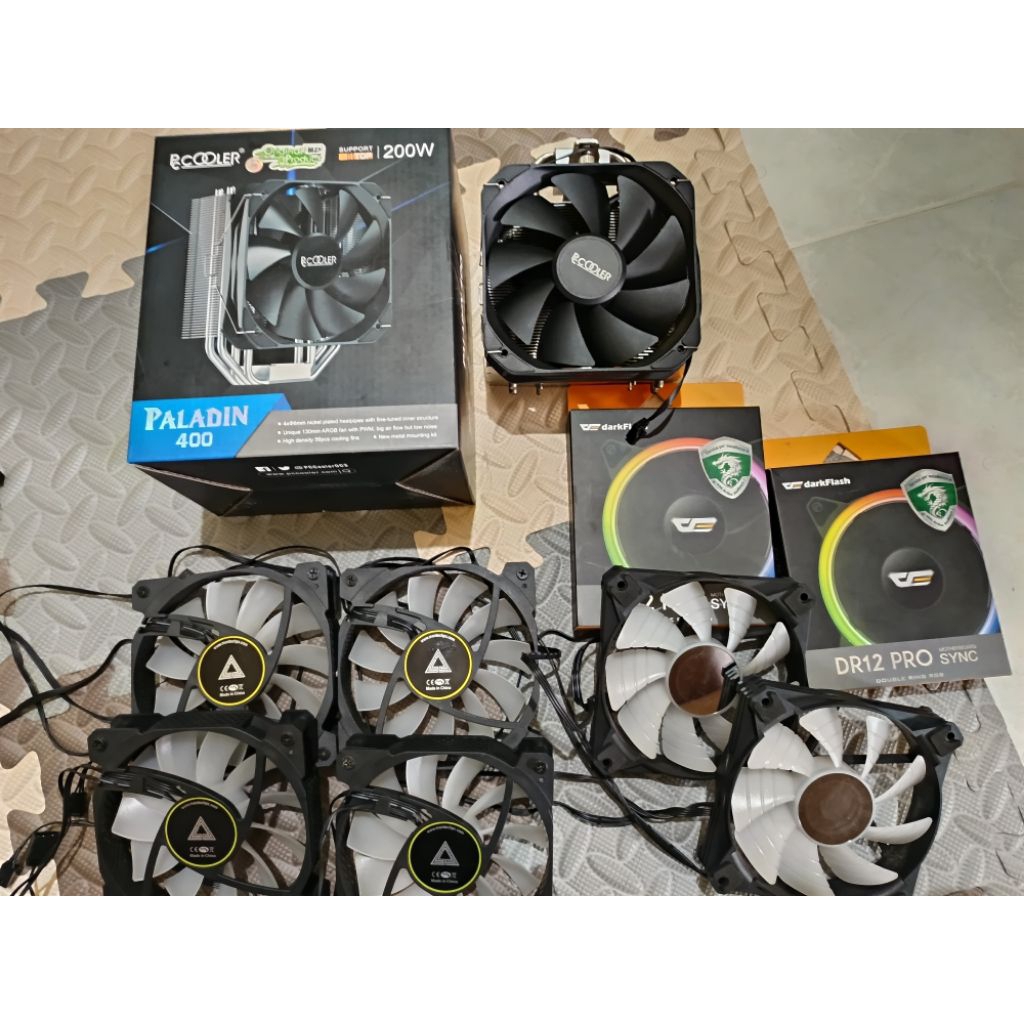 CPU Cooler HSF PC Cooler Paladin 400 & Fan ARGB
