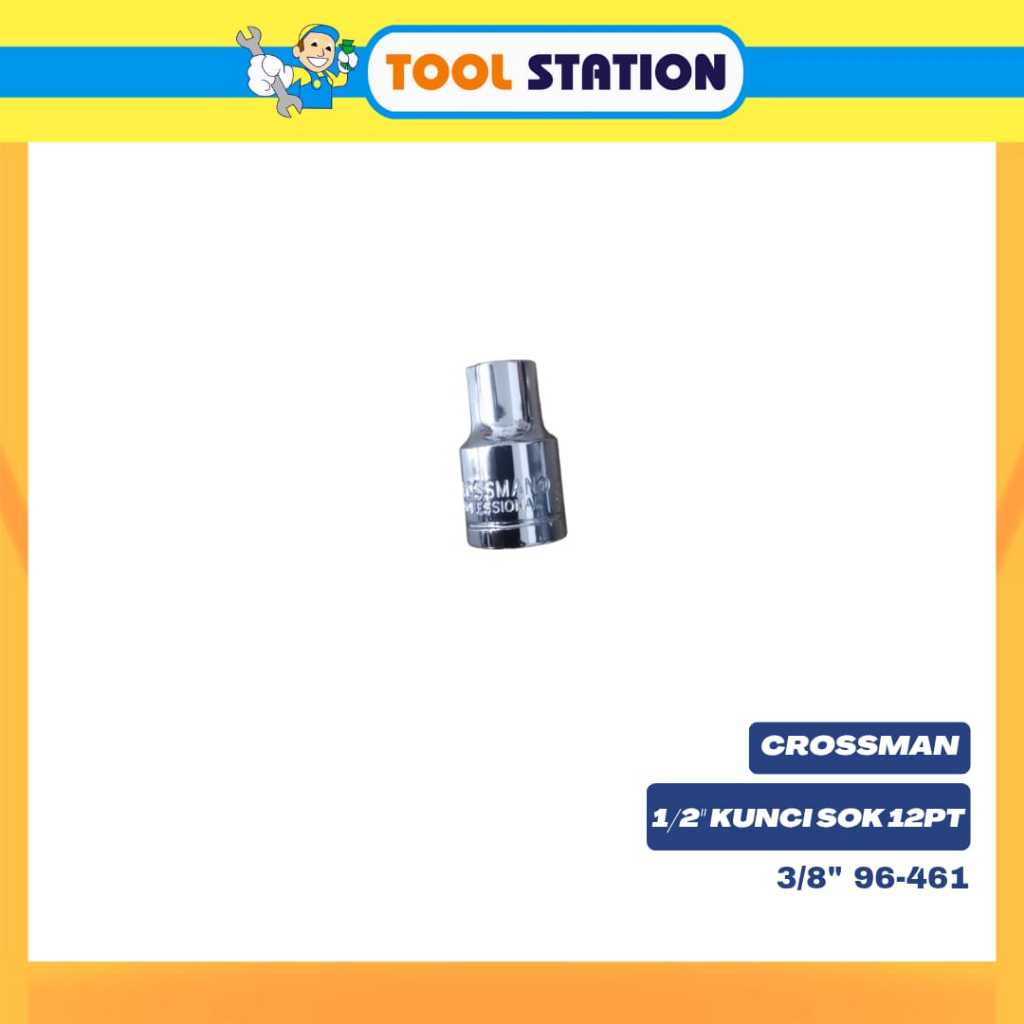CROSSMAN 1/2" KUNCI SOK 12PT 3/8" 96-461