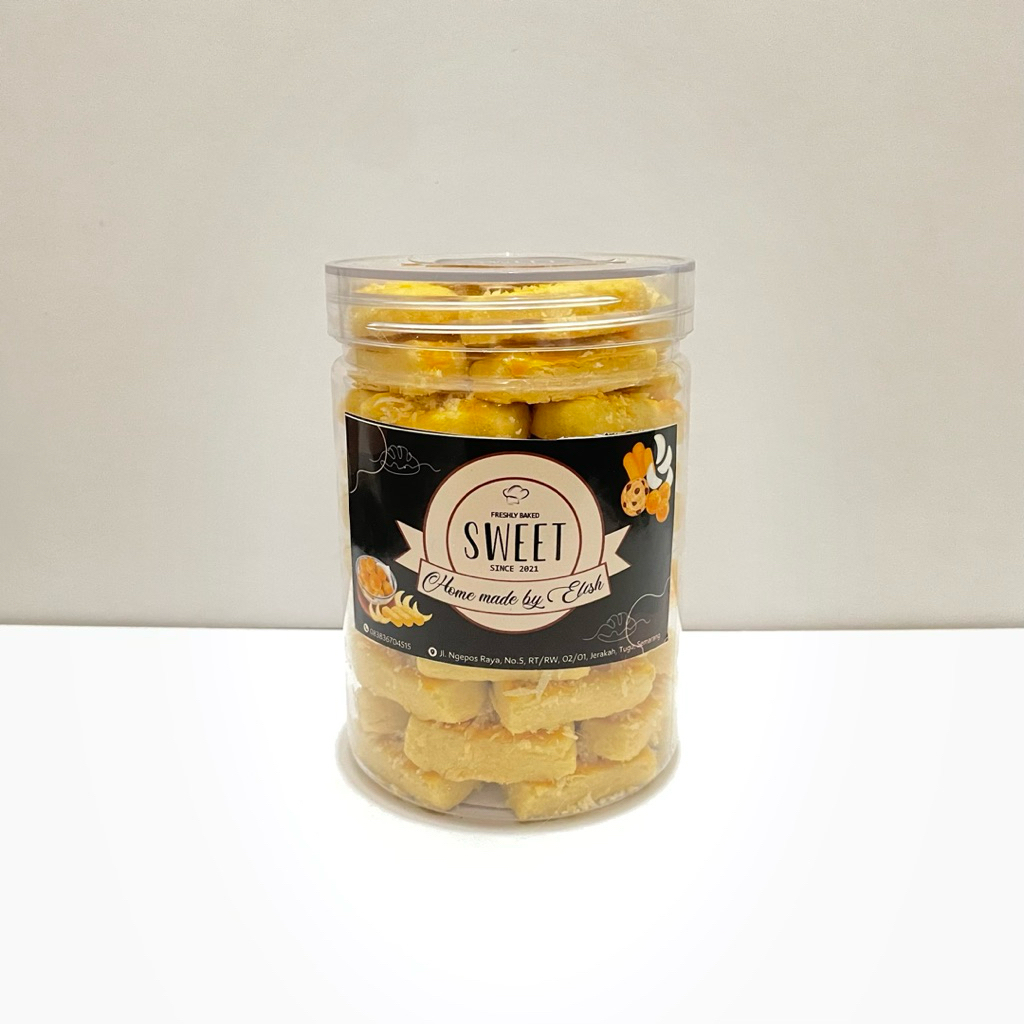 

Kastangel | Kue Kering | 500 gram | toples 800 ml | Homemade ~SWEET~