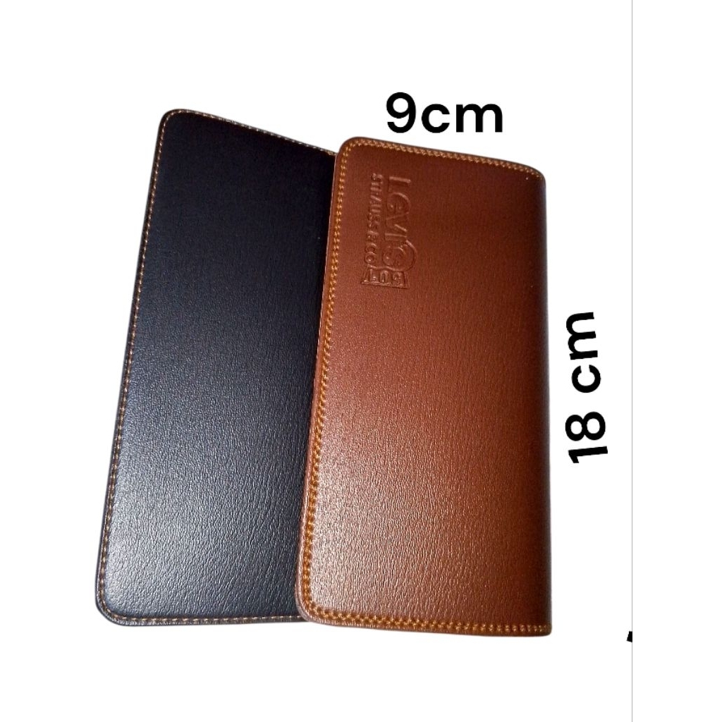 Dompet Pria wanita panjang levis terbaru hitam coklat