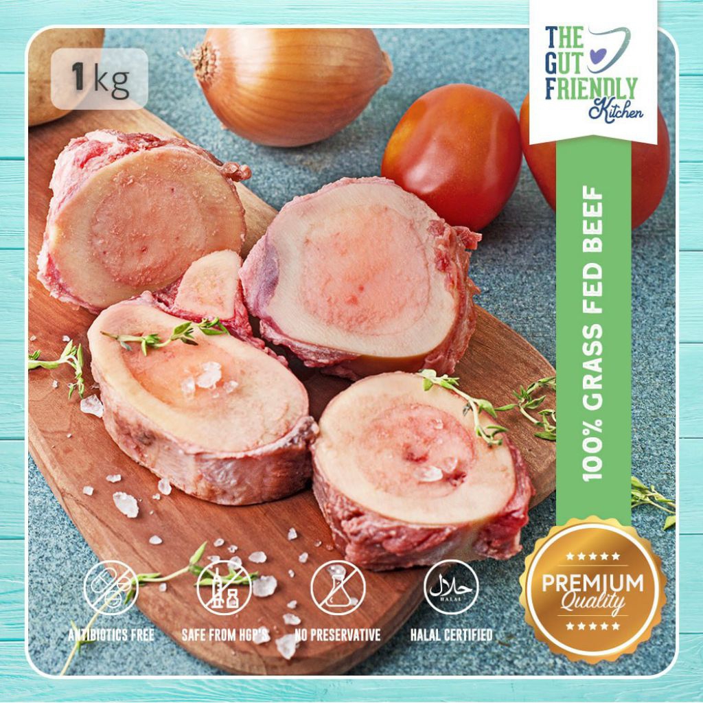 

Premium Bone Marrow / Sum-sum Sapi 1kg Grassfed Beef The Gut Friendly Kitchen | TGF | Bone Broth | Stock | Kaldu Sapi | Daging TGF | Grassfed Beef TGF | Daging Australia & New Zealand | Daging Sapi Sehat makan Rumput | It's Superfood | Superfood Store