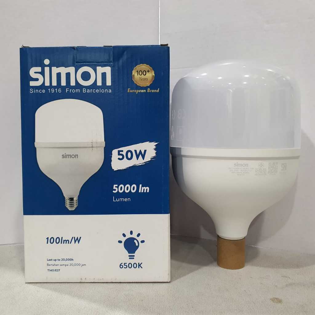 Lampu Led Simon 50W - Bola Lampu Led Rumah Super Terang