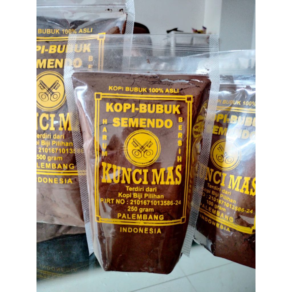 

Kopi Bubuk Semendo Kemasan Ziplock @250Gram