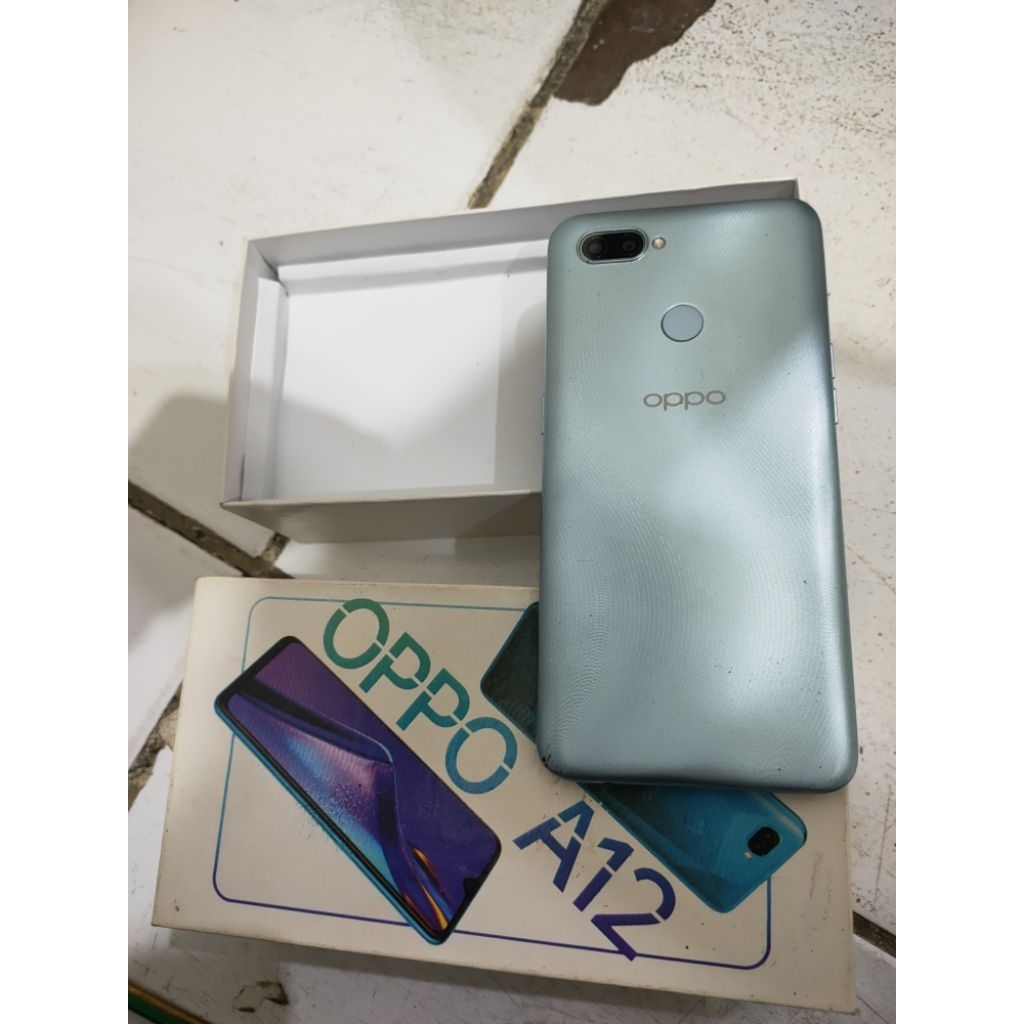 Oppo A12 4/64Gb Original Garansi Resmi Fullset