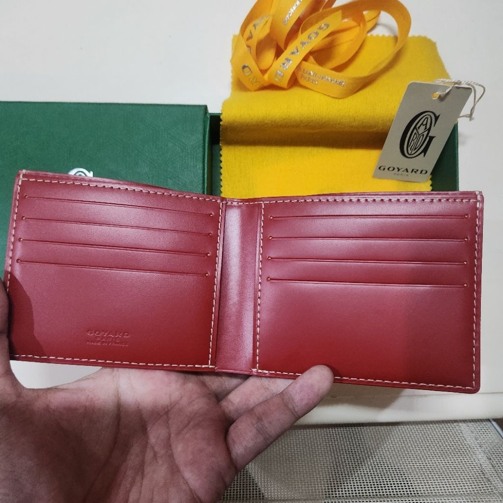Goyard Victoire Red Men Wallet
